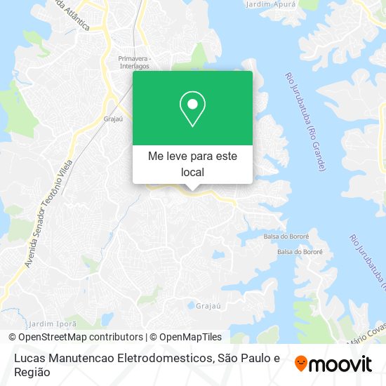 Lucas Manutencao Eletrodomesticos mapa