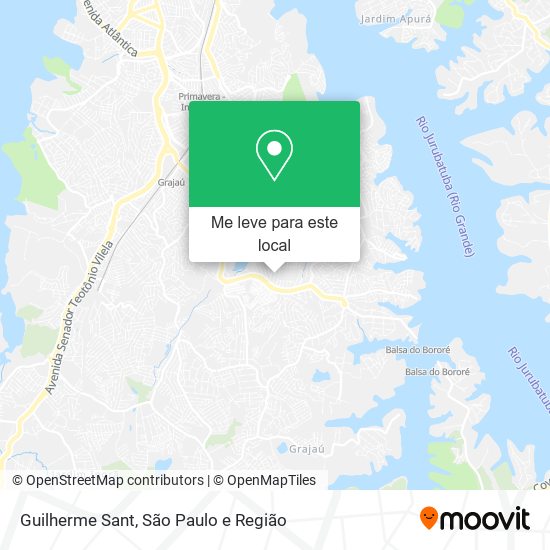 Guilherme Sant mapa
