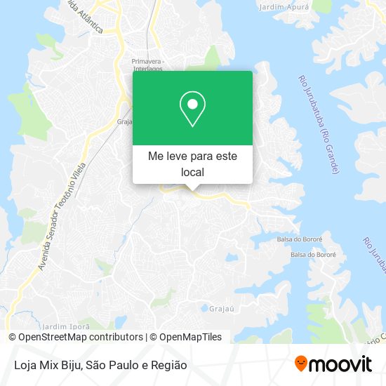 Loja Mix Biju mapa