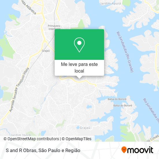 S and R Obras mapa