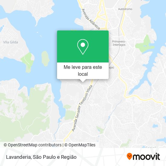 Lavanderia mapa