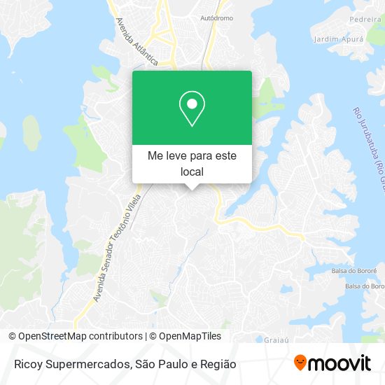 Ricoy Supermercados mapa