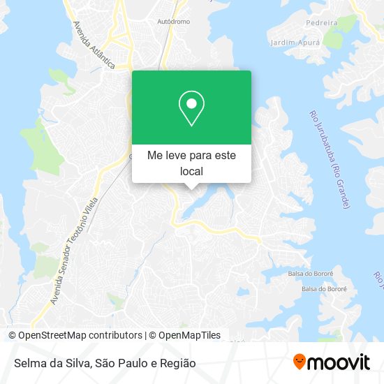 Selma da Silva mapa