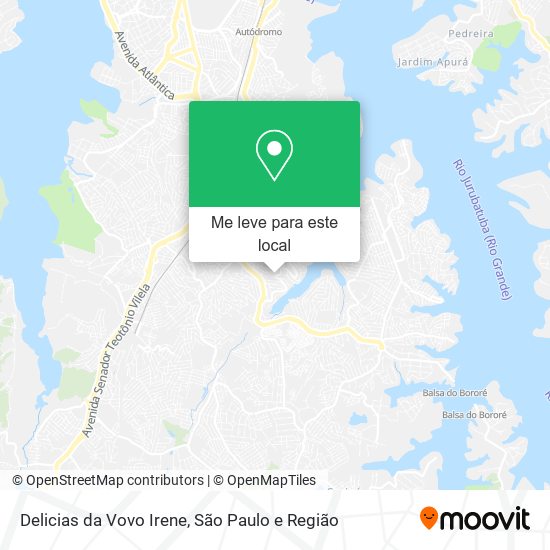 Delicias da Vovo Irene mapa