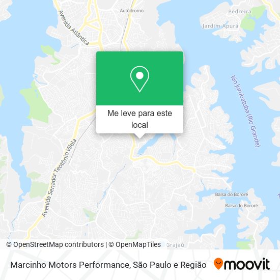 Marcinho Motors Performance mapa