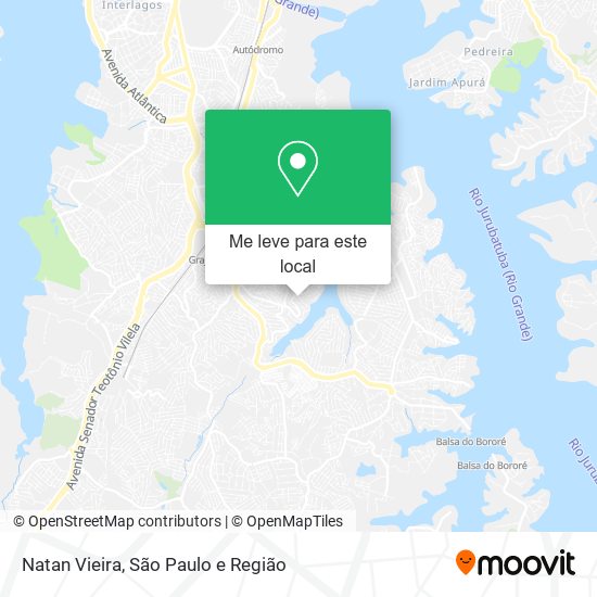 Natan Vieira mapa