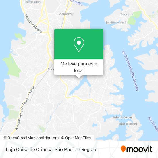 Loja Coisa de Crianca mapa