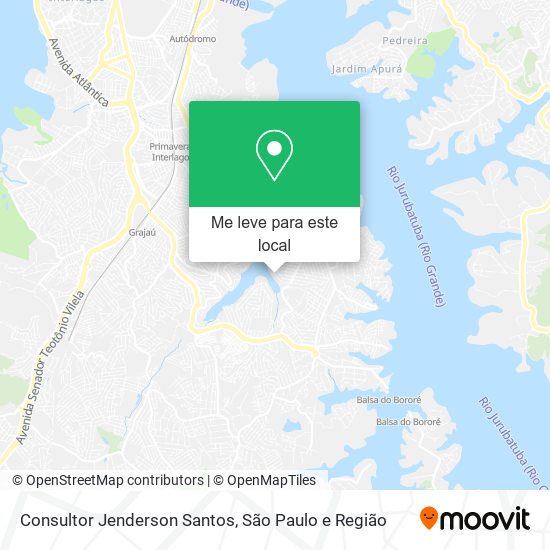 Consultor Jenderson Santos mapa