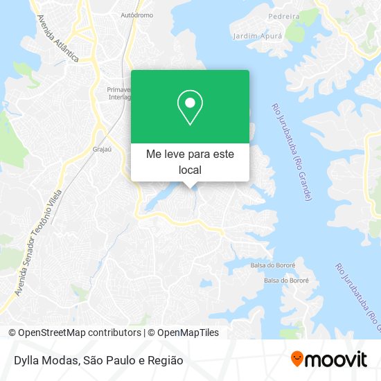 Dylla Modas mapa