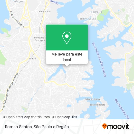 Romao Santos mapa