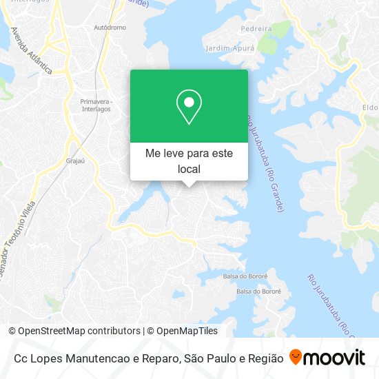 Cc Lopes Manutencao e Reparo mapa