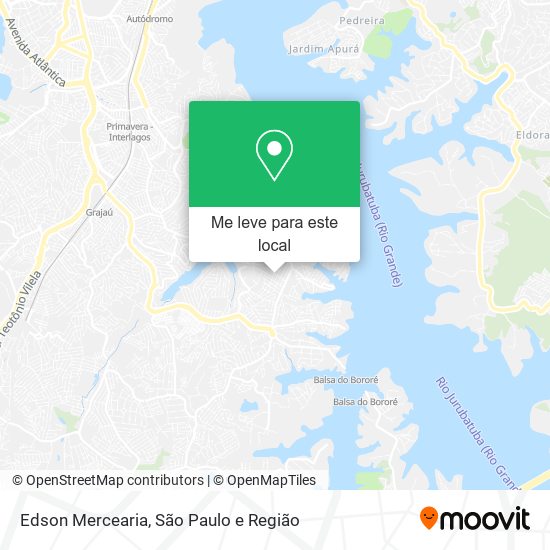 Edson Mercearia mapa