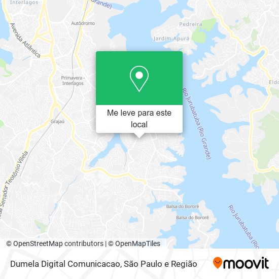 Dumela Digital Comunicacao mapa