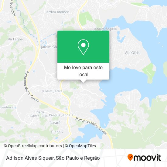 Adilson Alves Siqueir mapa