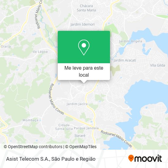 Asist Telecom S.A. mapa