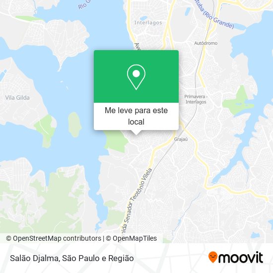 Salão Djalma mapa