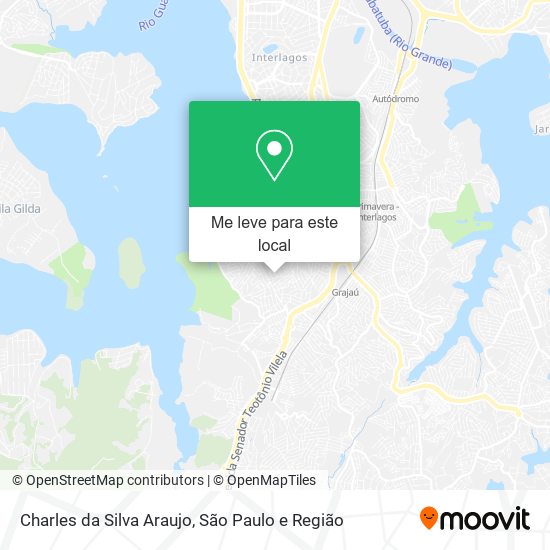 Charles da Silva Araujo mapa