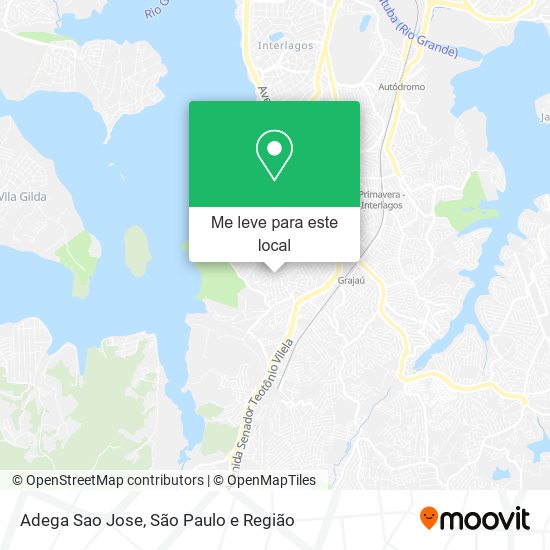 Adega Sao Jose mapa