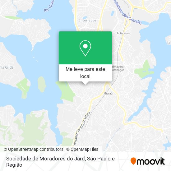 Sociedade de Moradores do Jard mapa