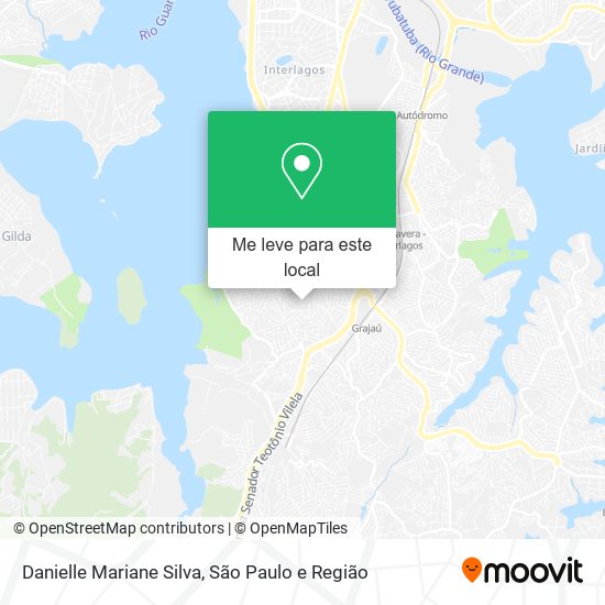 Danielle Mariane Silva mapa