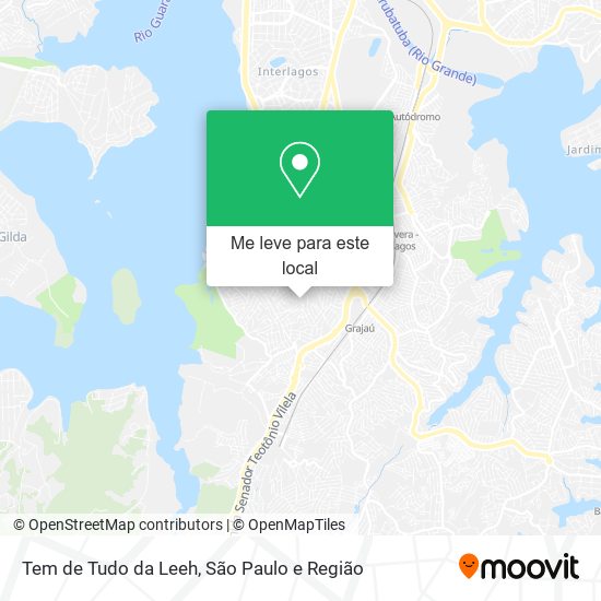 Tem de Tudo da Leeh mapa