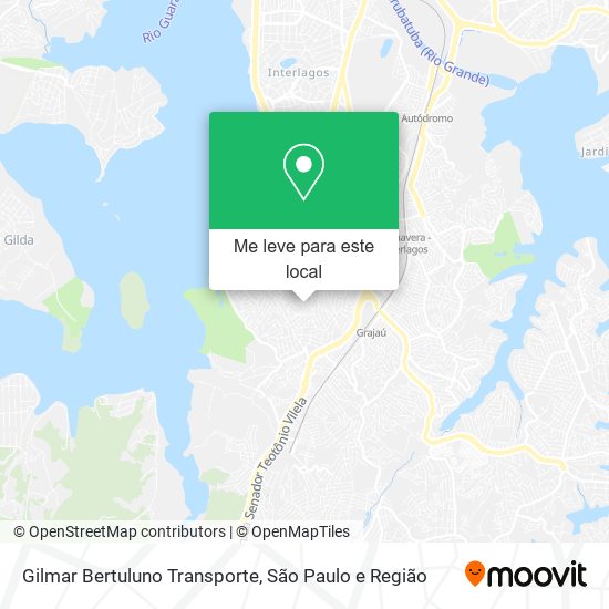 Gilmar Bertuluno Transporte mapa