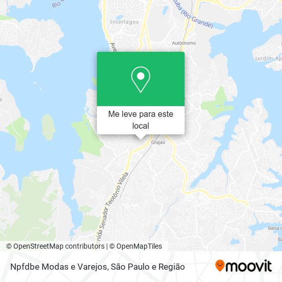 Npfdbe Modas e Varejos mapa