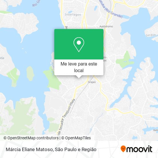 Márcia Eliane Matoso mapa