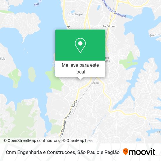 Cnm Engenharia e Construcoes mapa