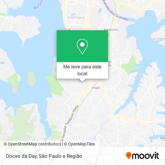 Doces da Day mapa