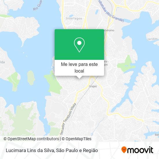 Lucimara Lins da Silva mapa