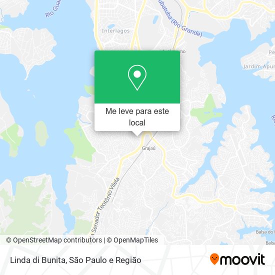 Linda di Bunita mapa