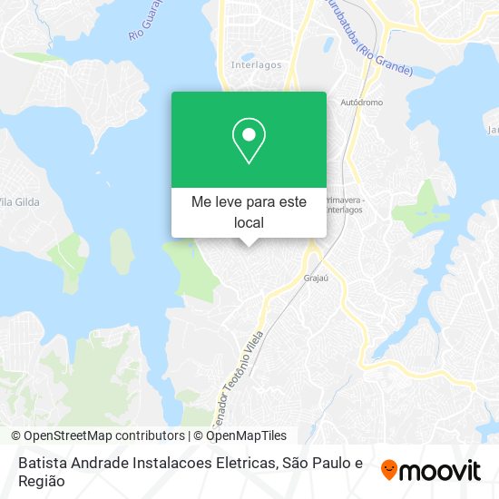 Batista Andrade Instalacoes Eletricas mapa