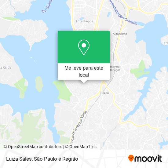 Luiza Sales mapa
