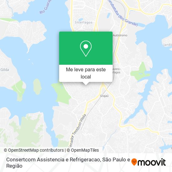 Consertcom Assistencia e Refrigeracao mapa