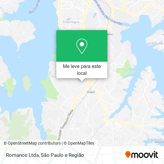 Romanos Ltda mapa