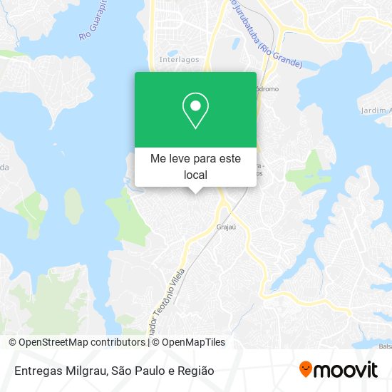 Entregas Milgrau mapa