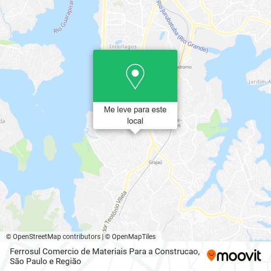 Ferrosul Comercio de Materiais Para a Construcao mapa