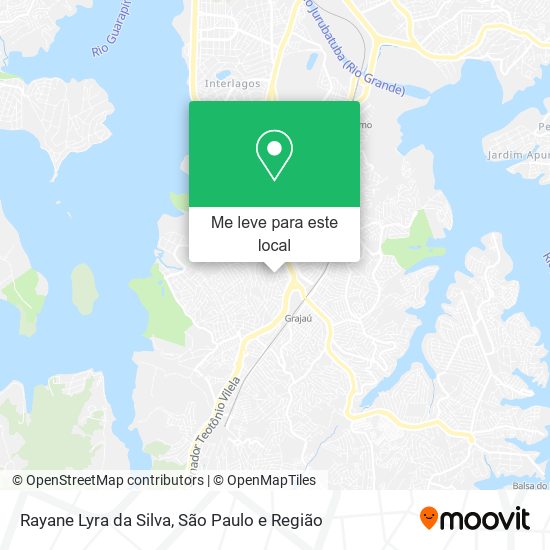 Rayane Lyra da Silva mapa