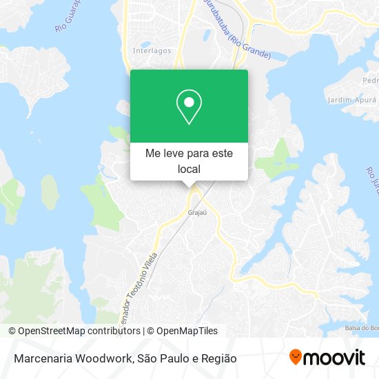 Marcenaria Woodwork mapa