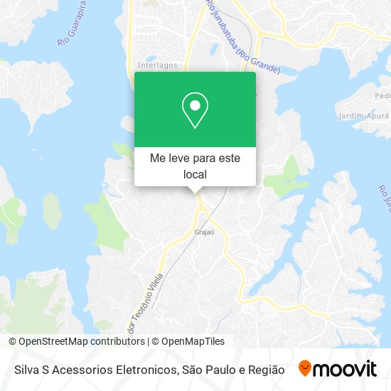 Silva S Acessorios Eletronicos mapa