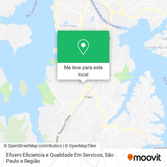 Efiserv Eficiencia e Qualidade Em Servicos mapa