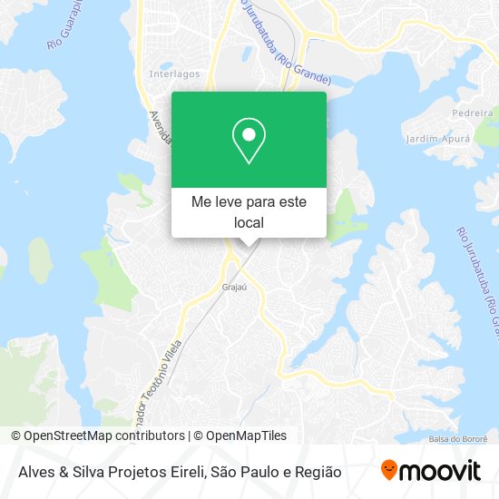 Alves & Silva Projetos Eireli mapa