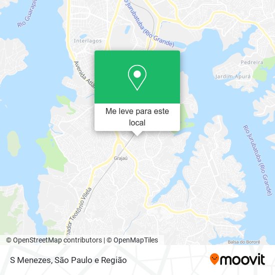 S Menezes mapa