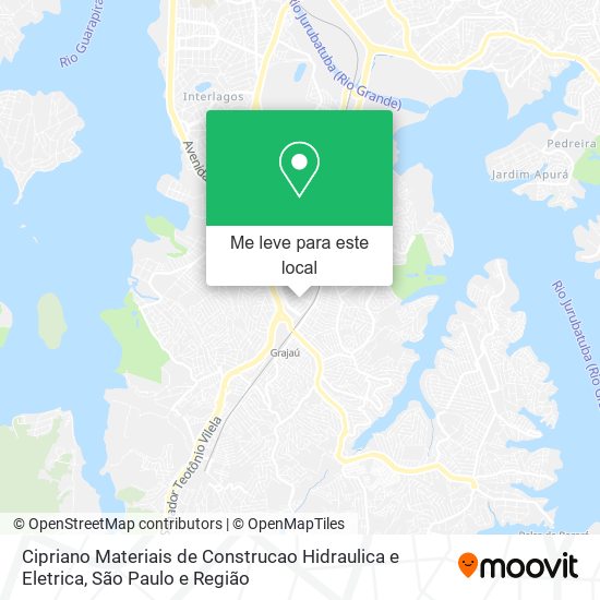 Cipriano Materiais de Construcao Hidraulica e Eletrica mapa