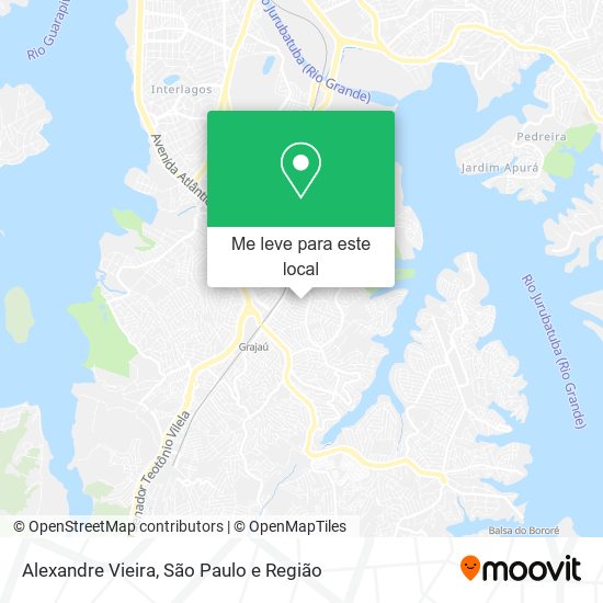 Alexandre Vieira mapa