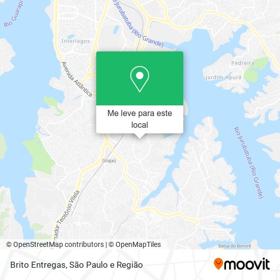 Brito Entregas mapa