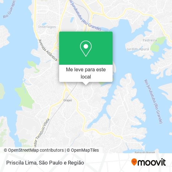 Priscila Lima mapa