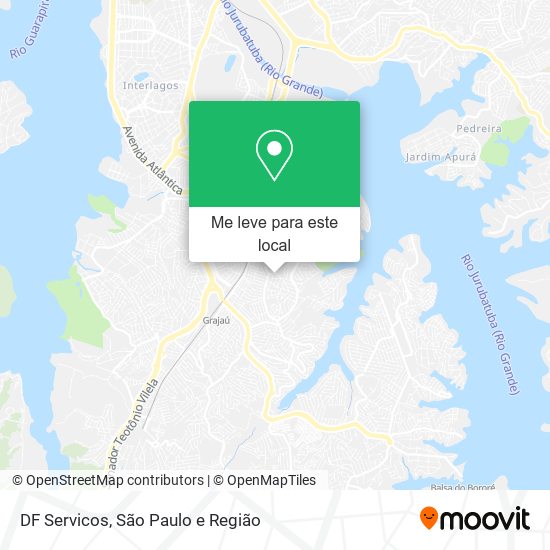 DF Servicos mapa