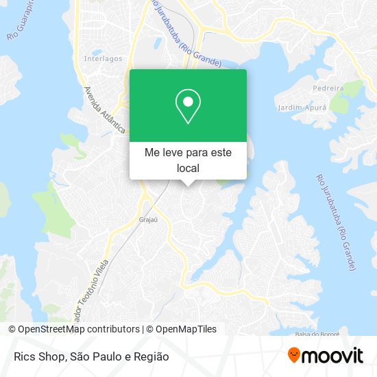 Rics Shop mapa
